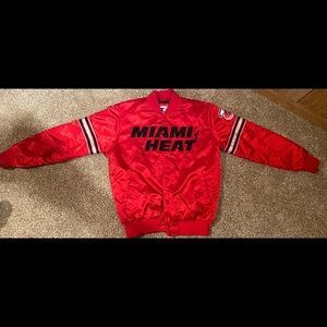 Starter Miami Heat Varsity Jacket - Size L - NBA